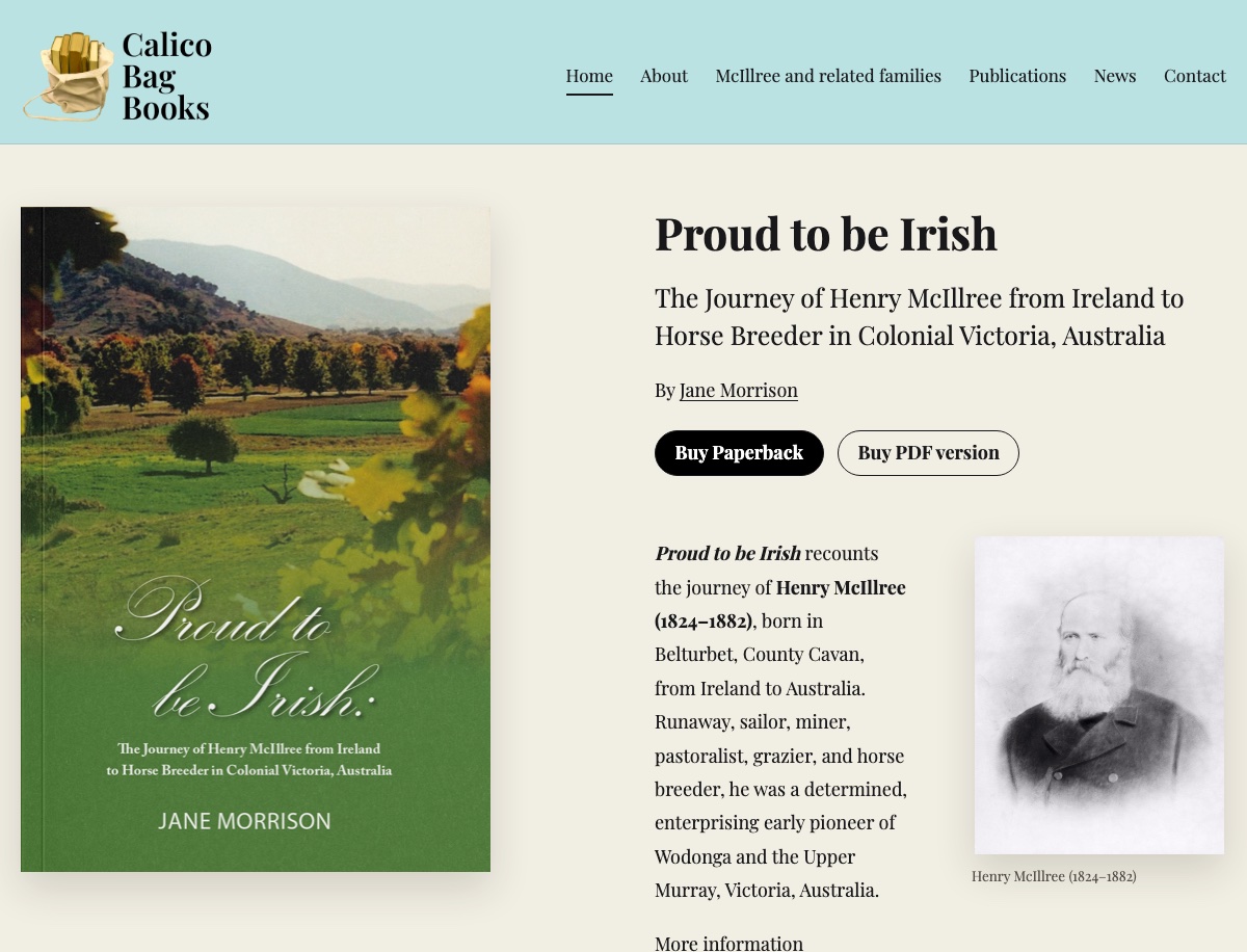 Calico Bag Books website