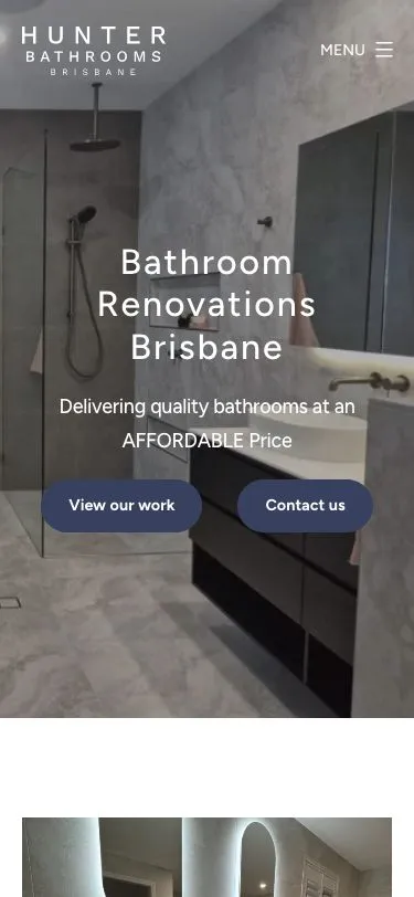 Hunter Bathrooms Brisbane mobile