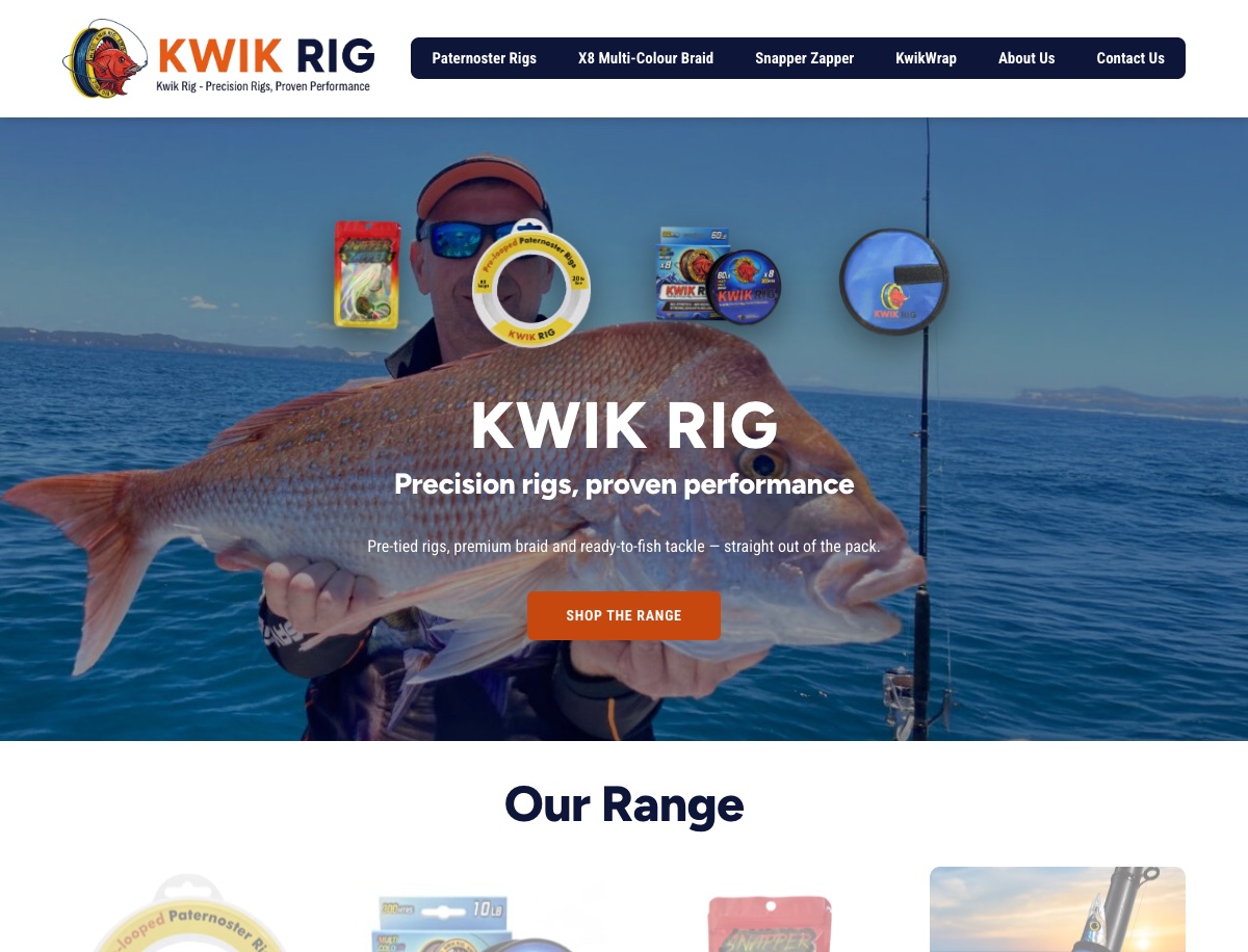 Kwik Rig website