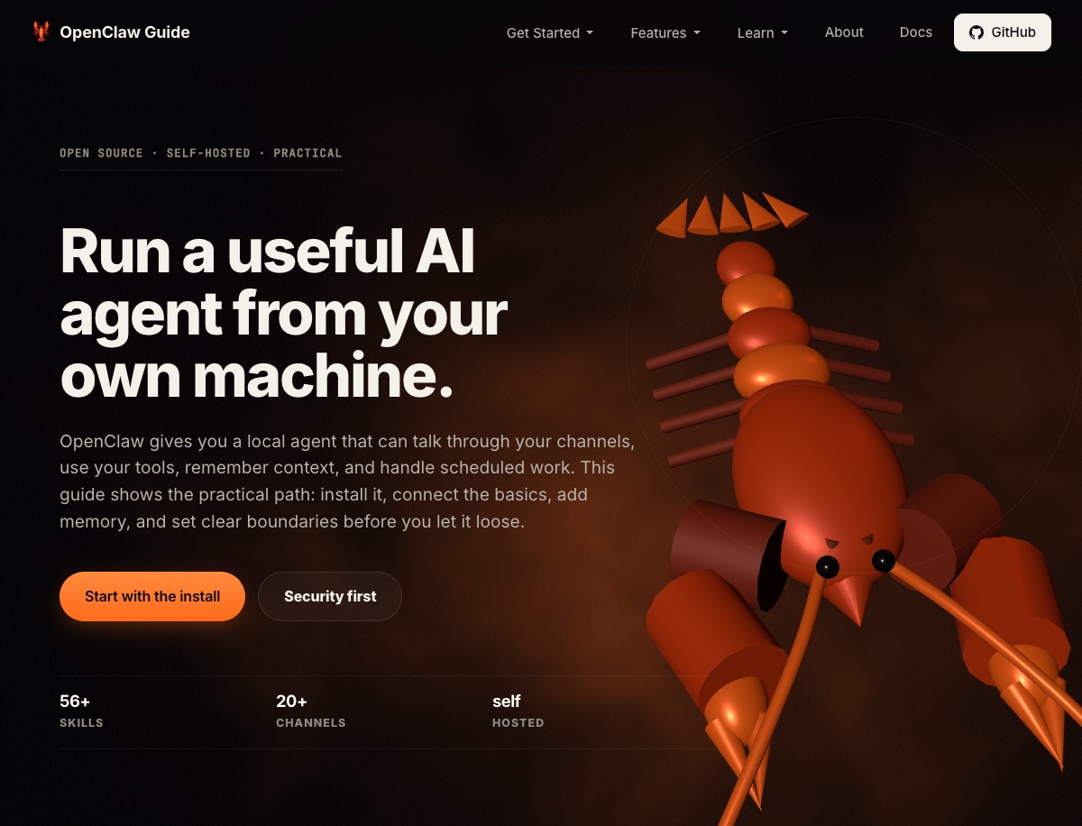 OpenClaw website