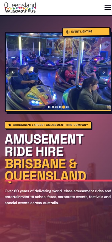 QLD Amusement Hire mobile